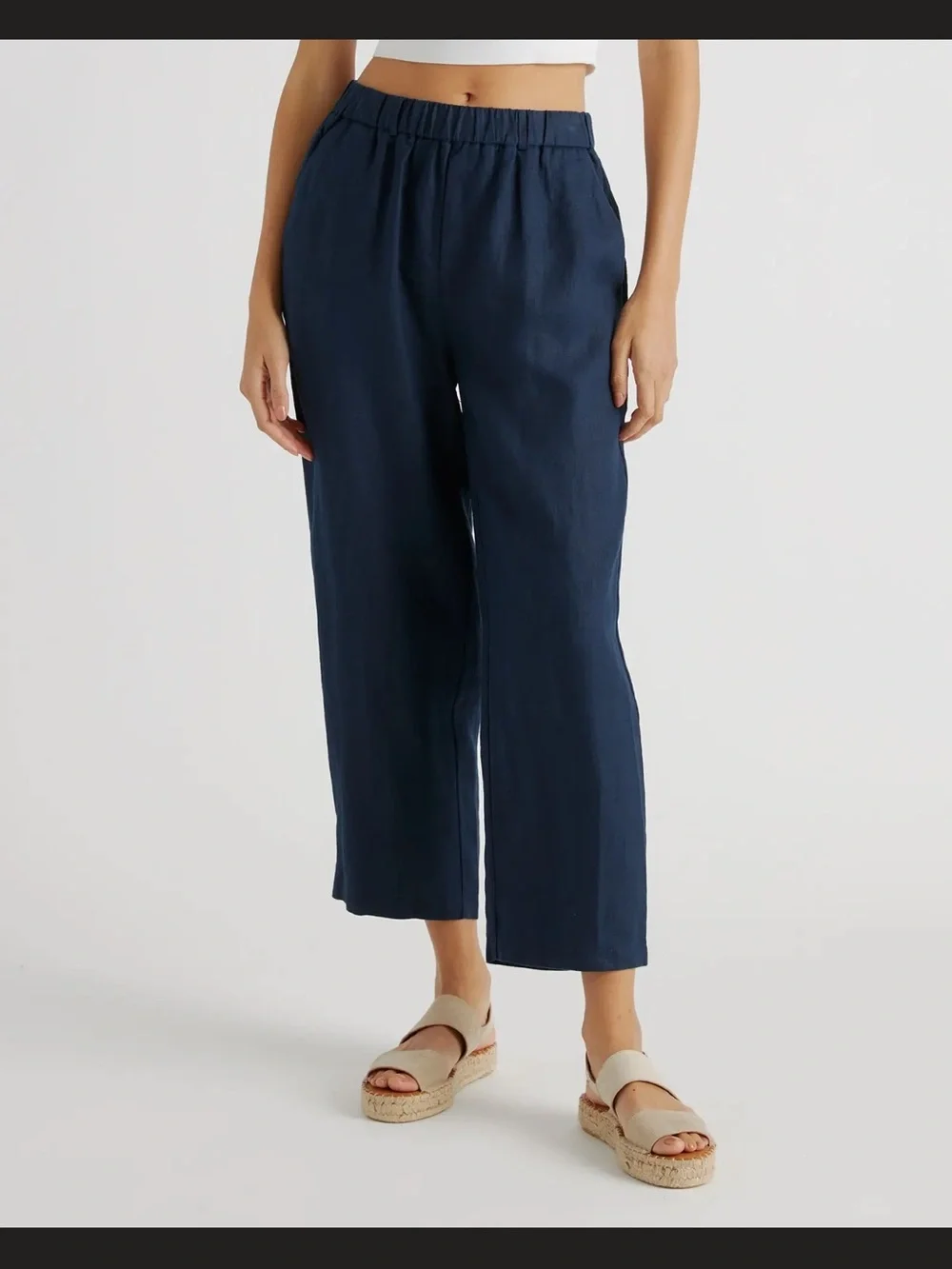 Quince European linen pants